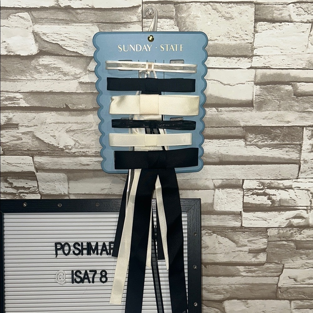 SUNDAY STATE Hair Ribbon 6 Set